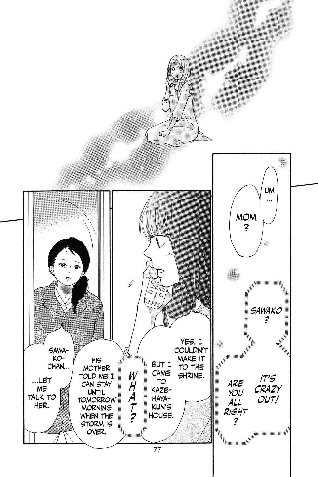 Kimi ni Todoke Chapter 113 page 33 - Chapter 113: Snowstorm