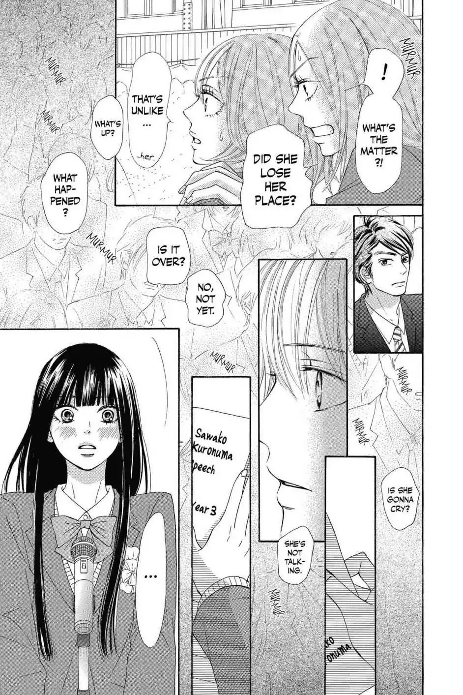 Kimi ni Todoke Chapter 119 page 13 - Chapter 119: Graduation