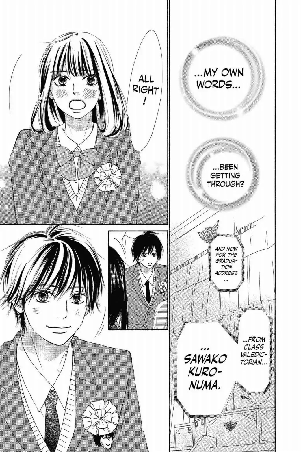 Kimi ni Todoke Chapter 119 page 7 - Chapter 119: Graduation