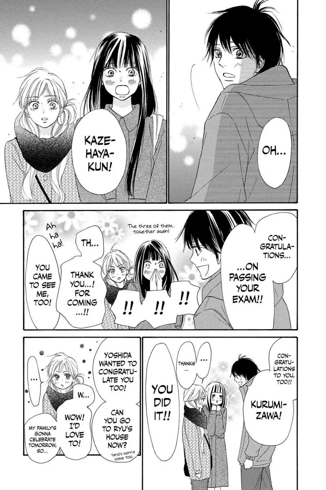 Kimi ni Todoke Chapter 120 page 18 - Chapter 120: Departure