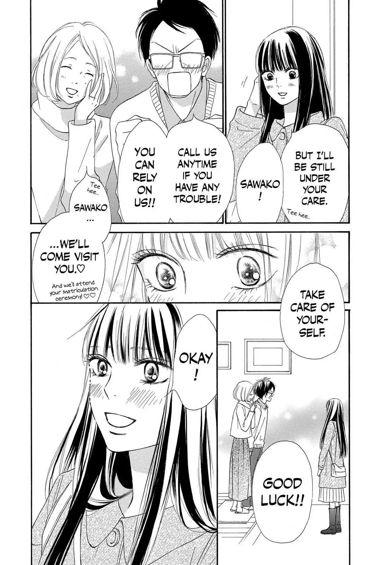 Kimi ni Todoke Chapter 123 page 8 - Chapter 123: From Me to You [END]