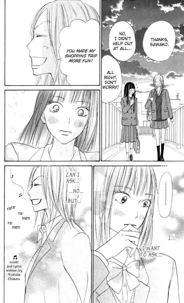 Kimi ni Todoke Chapter 19 page 34 - Chapter 19 : Love of 1000 Cranes