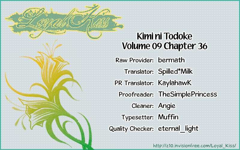 Kimi ni Todoke Chapter 36 page 40 - Chapter 36 : What Are You Looking At?