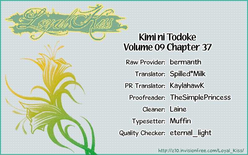Kimi ni Todoke Chapter 37 page 15 - Chapter 37 : Just Give Up