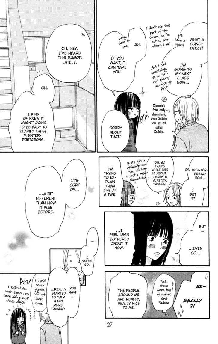 Kimi ni Todoke Chapter 4 page 28 - Chapter 4 : Rumors