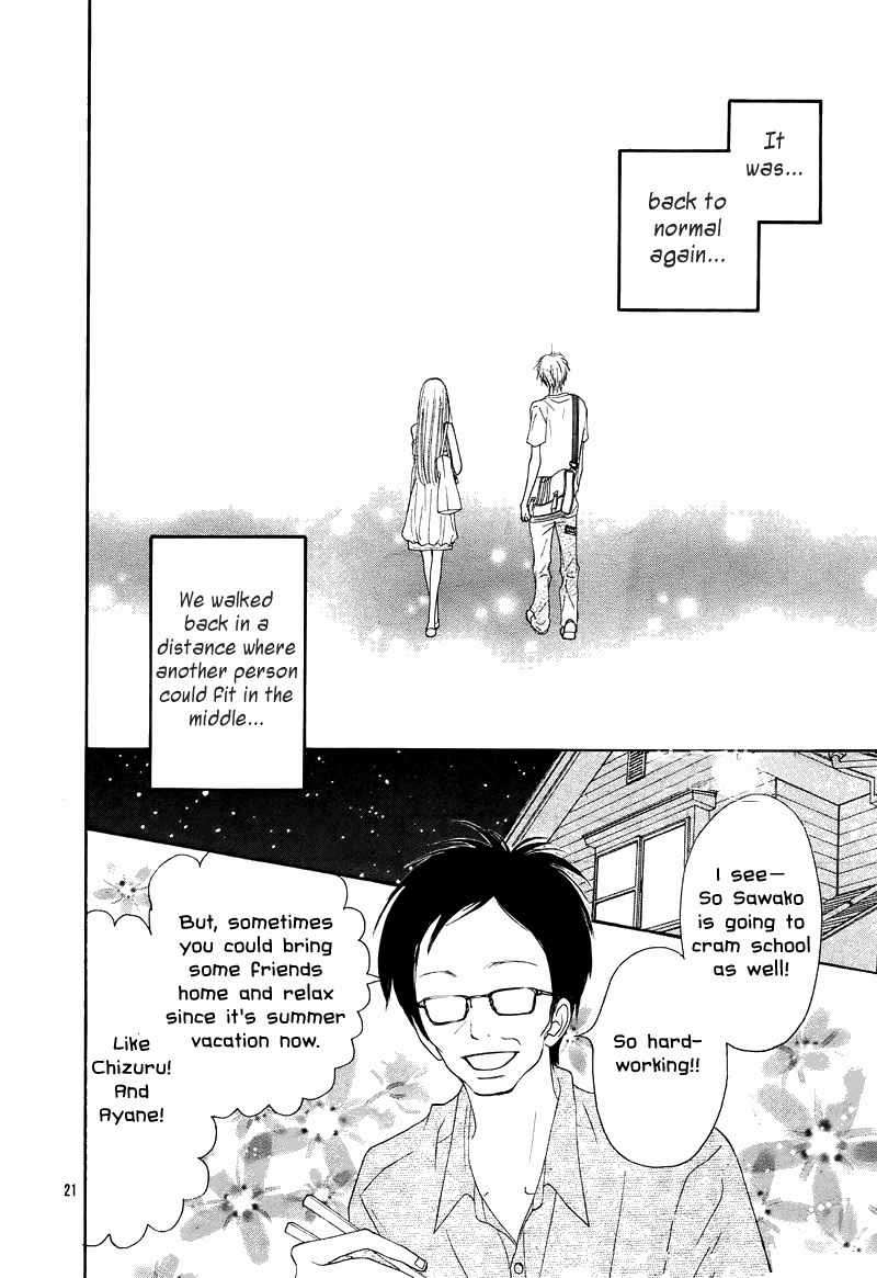 Kimi ni Todoke Chapter 47 page 21 - Chapter 47 : Summer