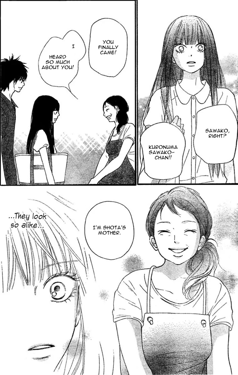 Kimi ni Todoke Chapter 52 page 10 - Chapter 52 : The Two of Them Slowly Walked Down The Road Together