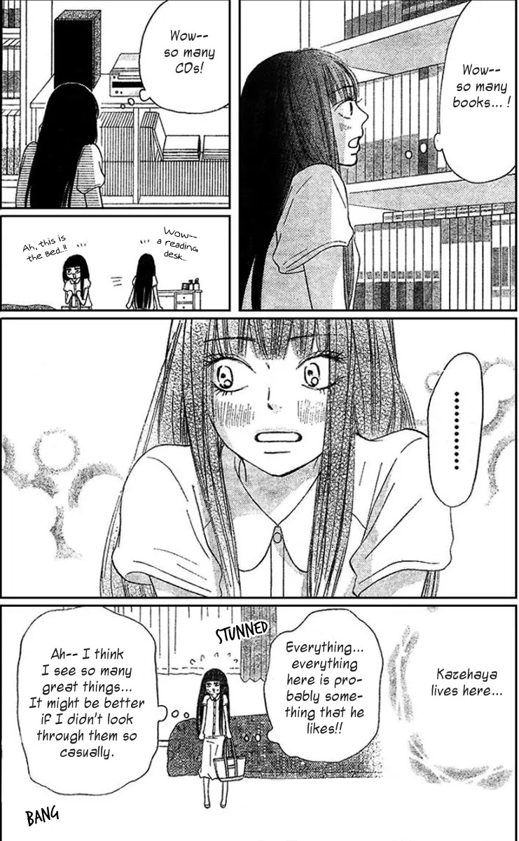 Kimi ni Todoke Chapter 52 page 20 - Chapter 52 : The Two of Them Slowly Walked Down The Road Together