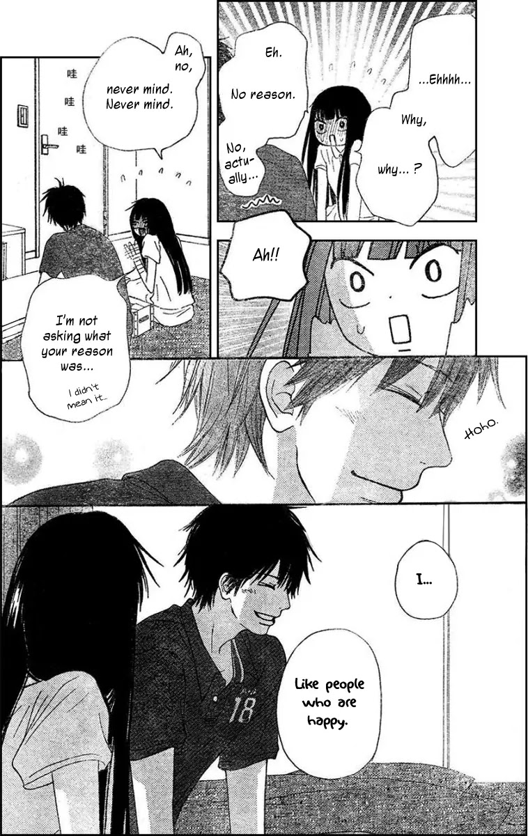 Kimi ni Todoke Chapter 52 page 25 - Chapter 52 : The Two of Them Slowly Walked Down The Road Together
