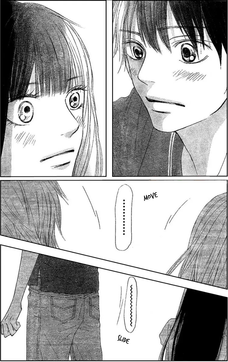Kimi ni Todoke Chapter 52 page 27 - Chapter 52 : The Two of Them Slowly Walked Down The Road Together