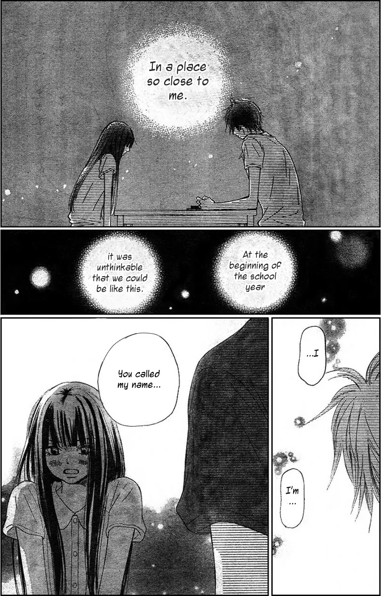 Kimi ni Todoke Chapter 52 page 29 - Chapter 52 : The Two of Them Slowly Walked Down The Road Together