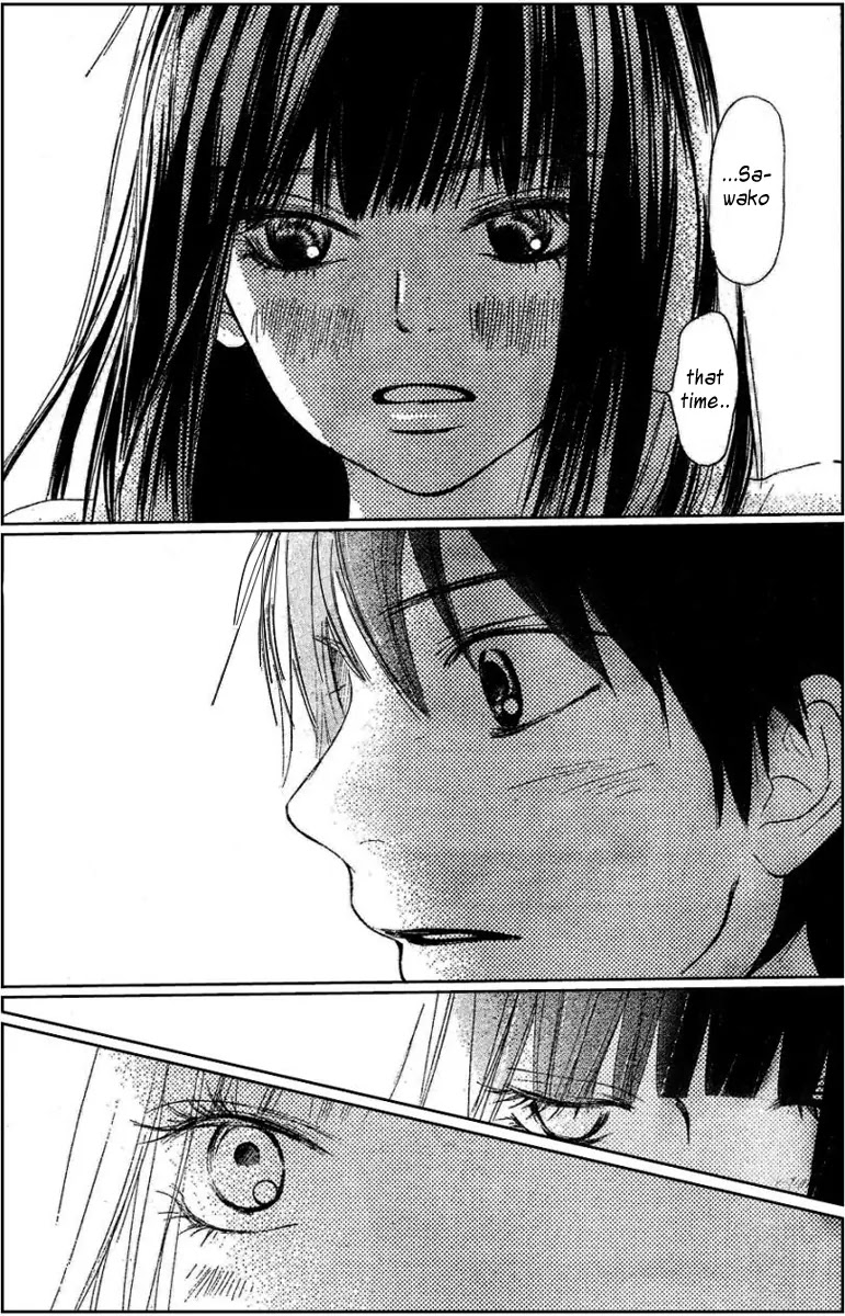 Kimi ni Todoke Chapter 52 page 30 - Chapter 52 : The Two of Them Slowly Walked Down The Road Together