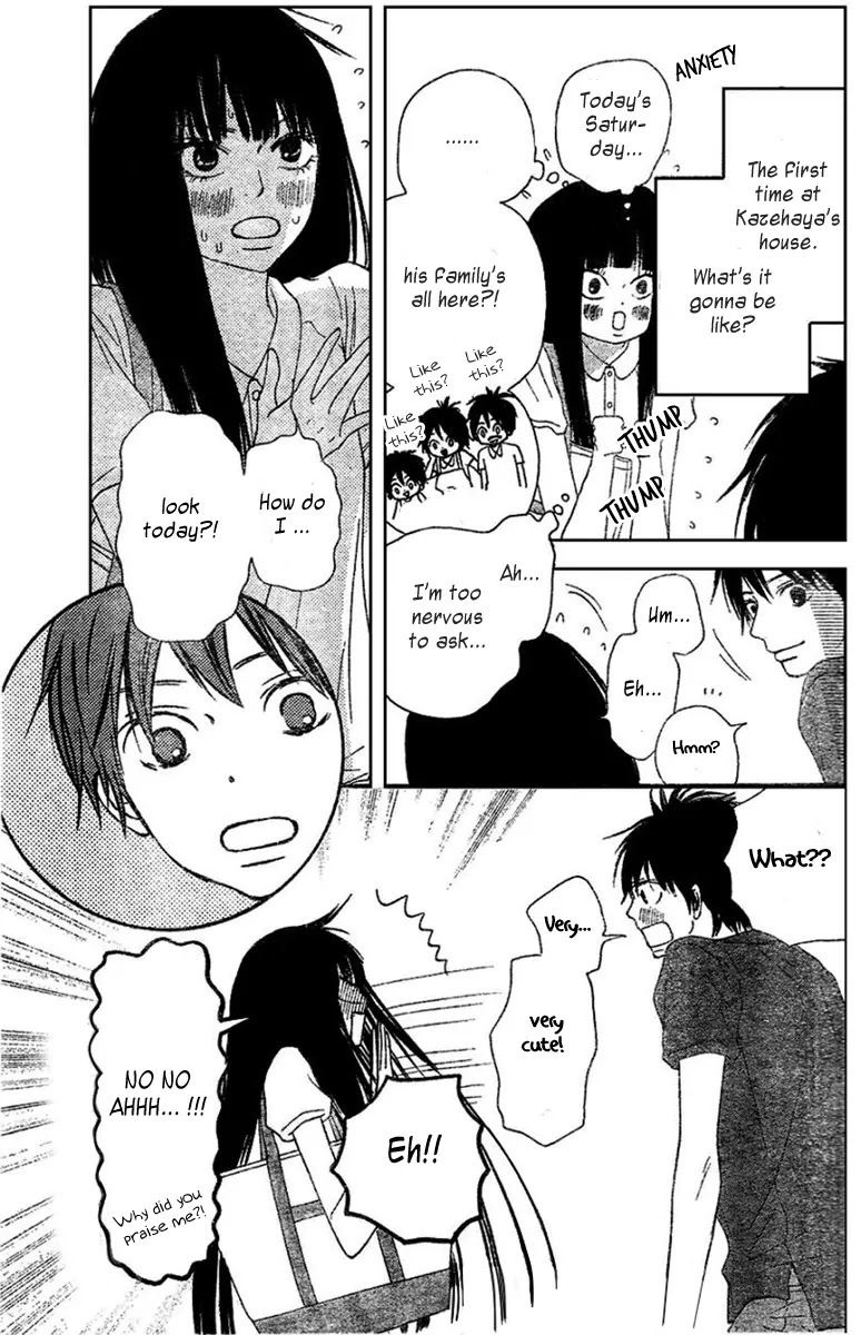 Kimi ni Todoke Chapter 52 page 6 - Chapter 52 : The Two of Them Slowly Walked Down The Road Together