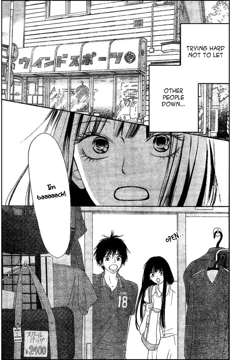 Kimi ni Todoke Chapter 52 page 8 - Chapter 52 : The Two of Them Slowly Walked Down The Road Together