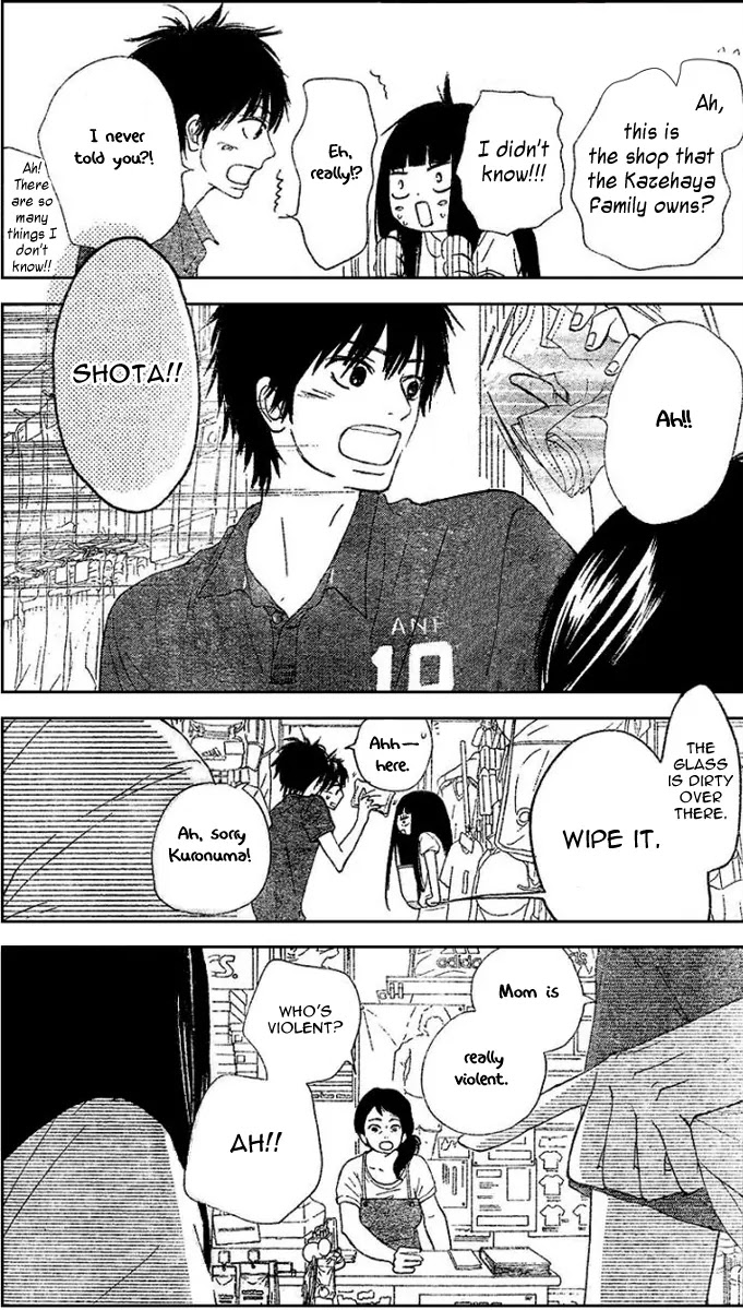 Kimi ni Todoke Chapter 52 page 9 - Chapter 52 : The Two of Them Slowly Walked Down The Road Together
