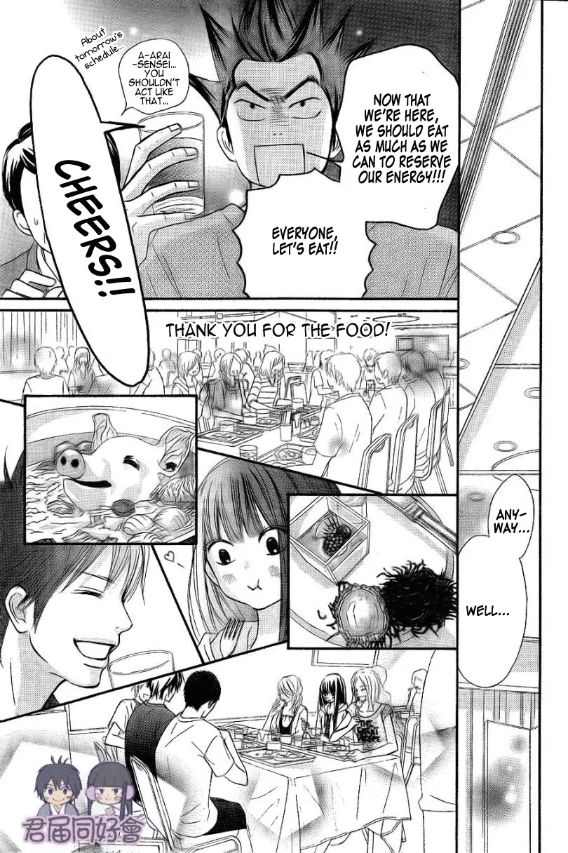 Kimi ni Todoke Chapter 55 page 21 - Chapter 55 : The Field Trip At Kitahoro High School