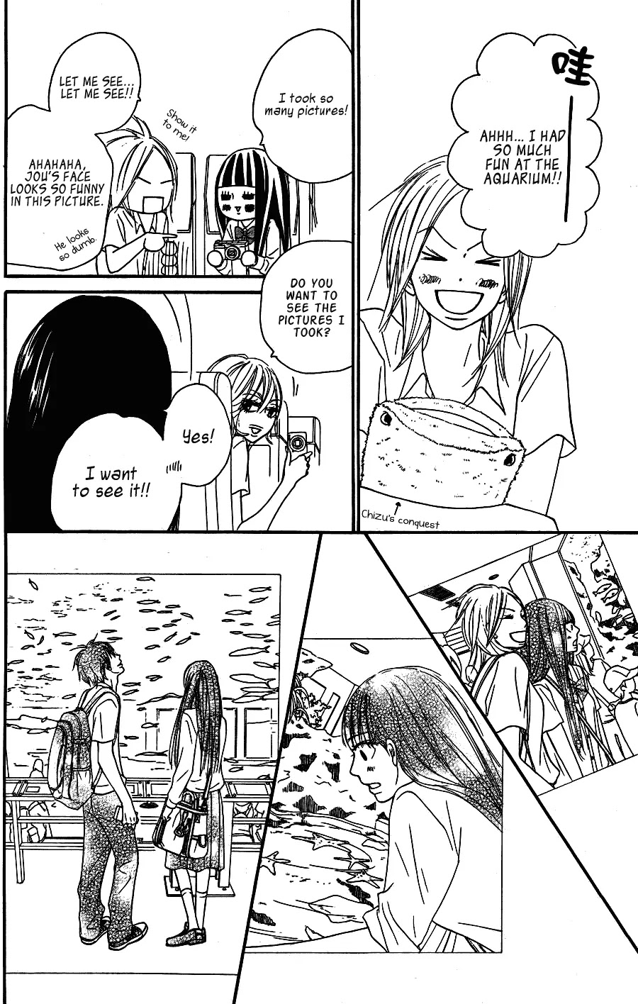 Kimi ni Todoke Chapter 56 page 24 - Chapter 56 : The Field Trip At Okinawa!