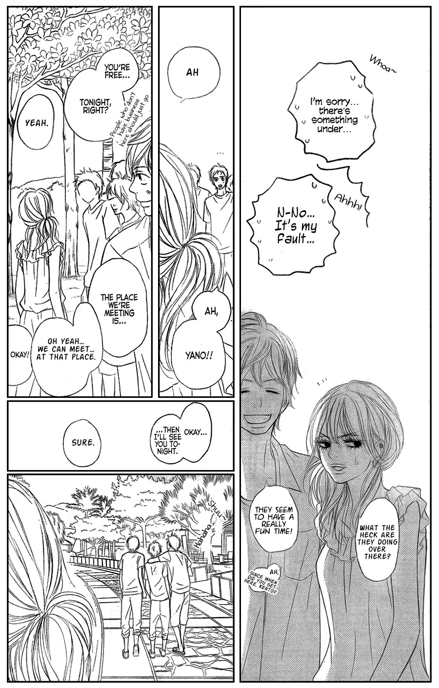 Kimi ni Todoke Chapter 56 page 34 - Chapter 56 : The Field Trip At Okinawa!