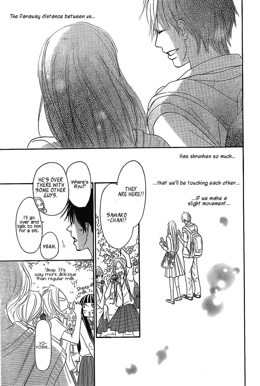 Kimi ni Todoke Chapter 57 page 21 - Chapter 57 : The Third Day At The Field Trip In Okinawa!