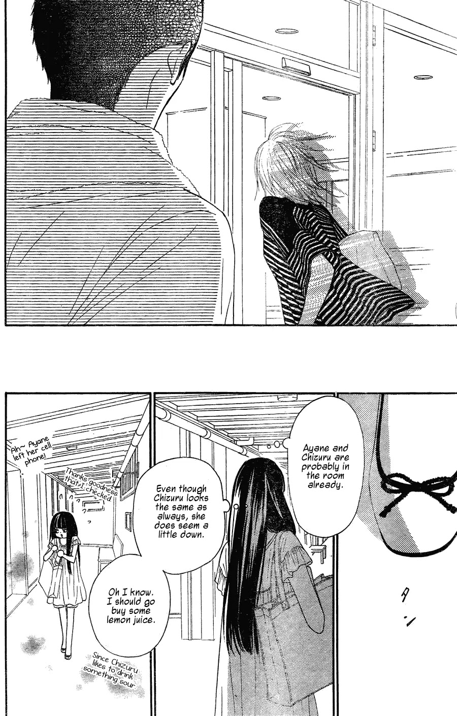 Kimi ni Todoke Chapter 57 page 36 - Chapter 57 : The Third Day At The Field Trip In Okinawa!
