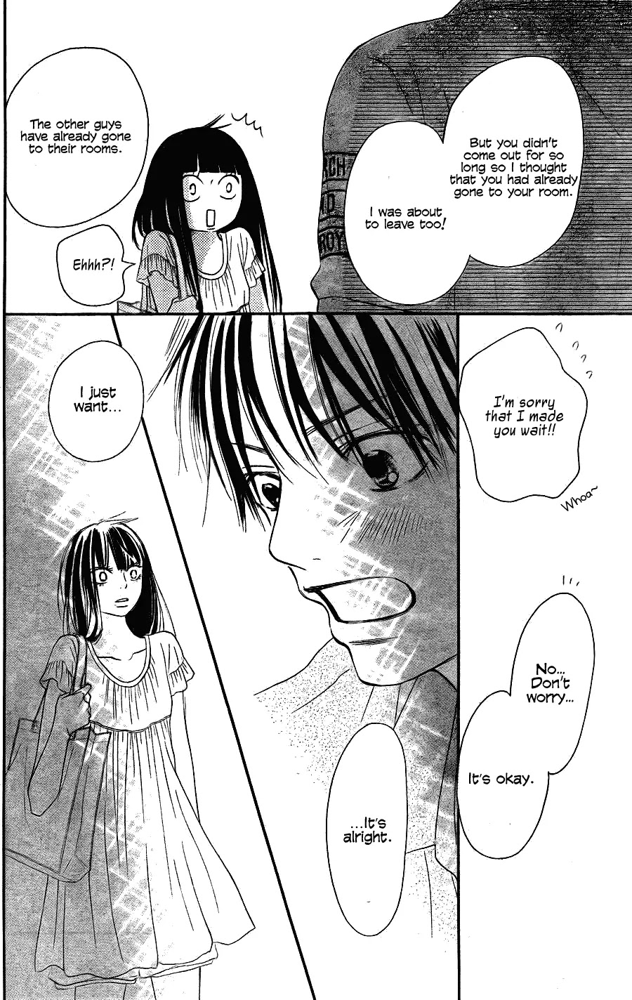 Kimi ni Todoke Chapter 57 page 38 - Chapter 57 : The Third Day At The Field Trip In Okinawa!