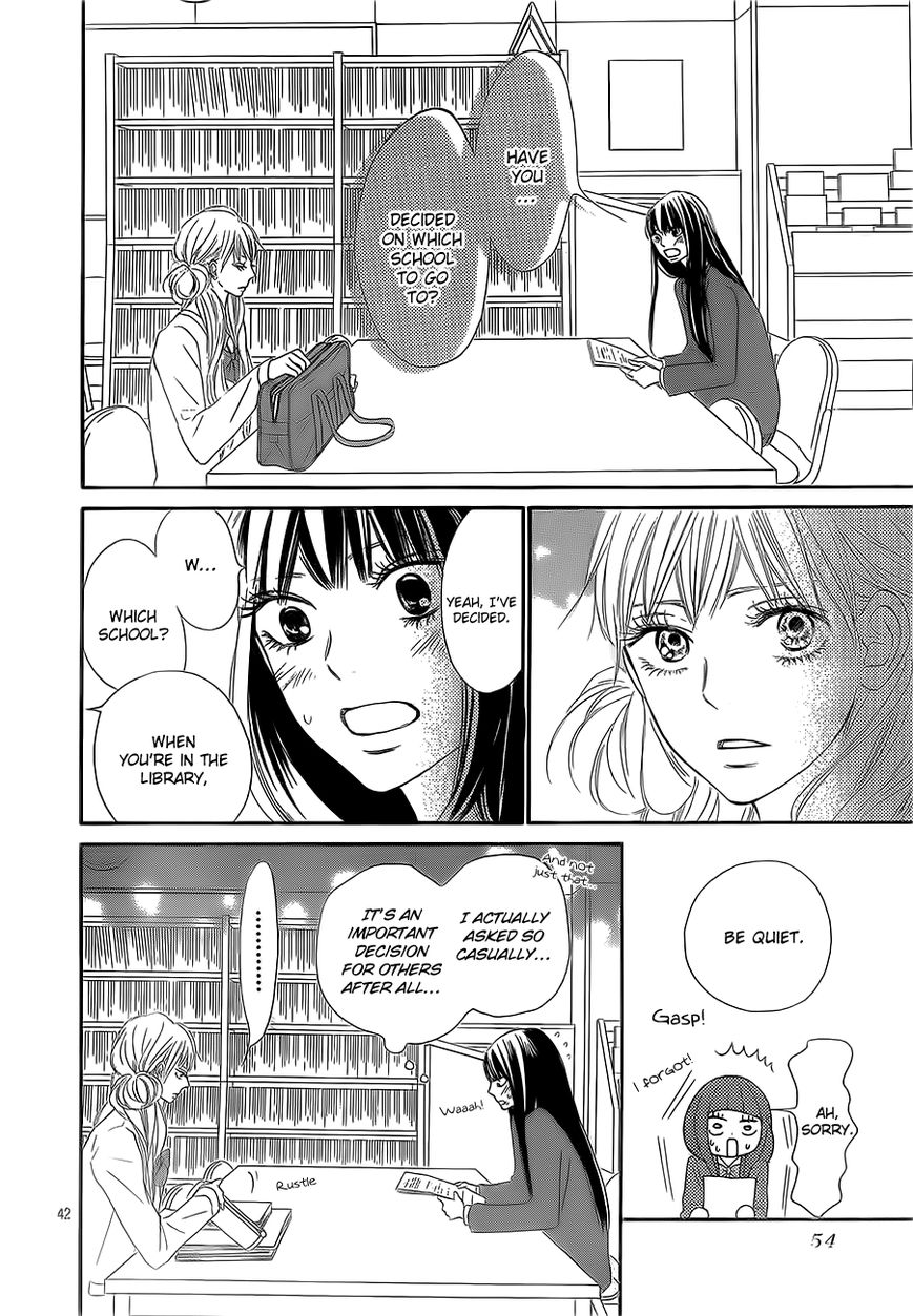 Kimi ni Todoke Chapter 85 page 43 - Chapter 85 : Fixed