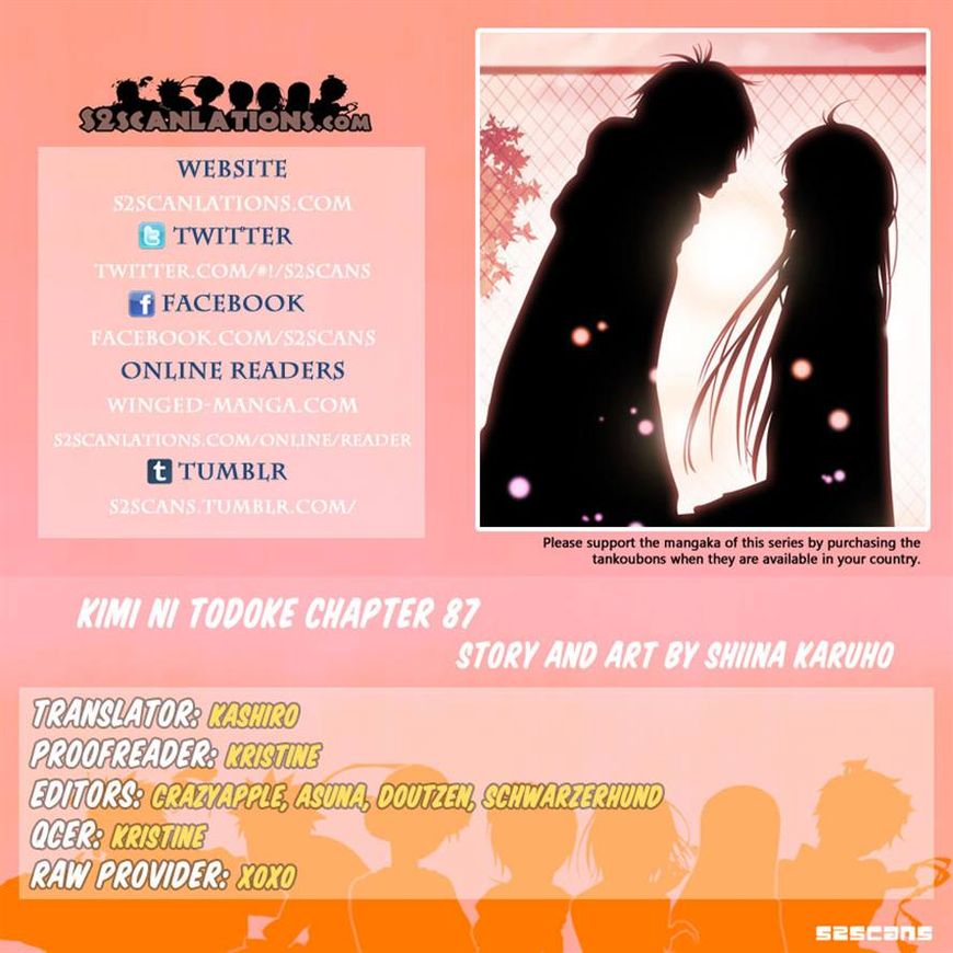 Kimi ni Todoke Chapter 87 page 43 - Chapter 87