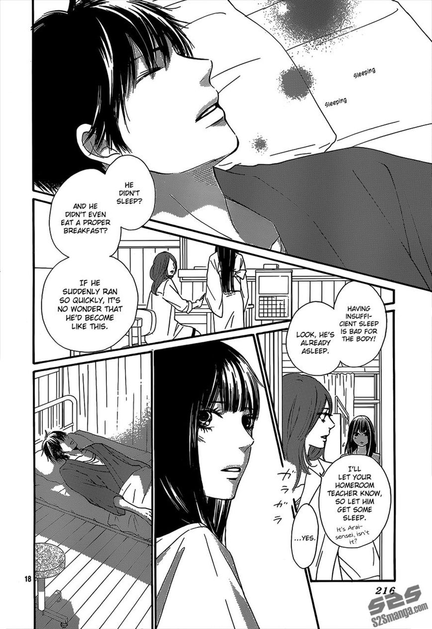 Kimi ni Todoke Chapter 98 page 18 - Chapter 98