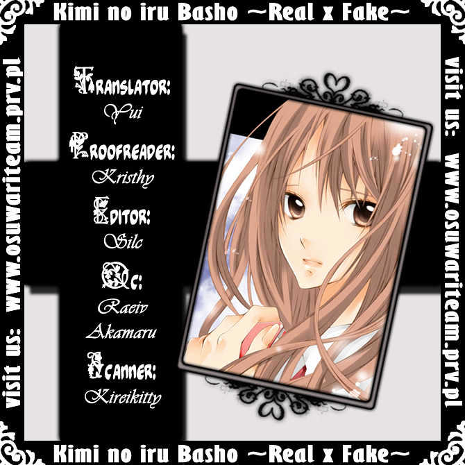Kimi no Iru Basho - Real x Fake Chapter 1 page 1 - Chapter 1