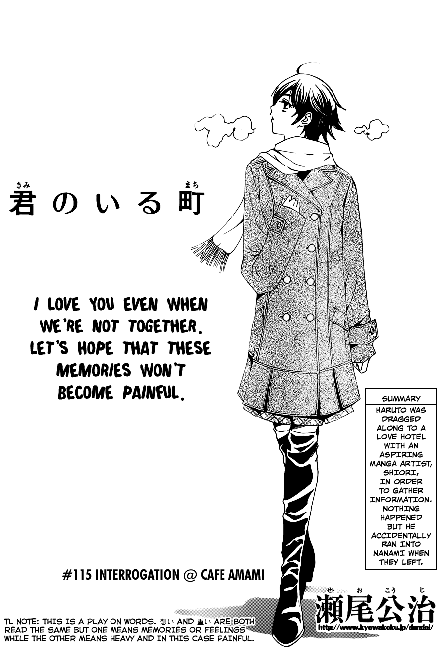 Kimi no Iru Machi Chapter 115 page 3 - Chapter 115