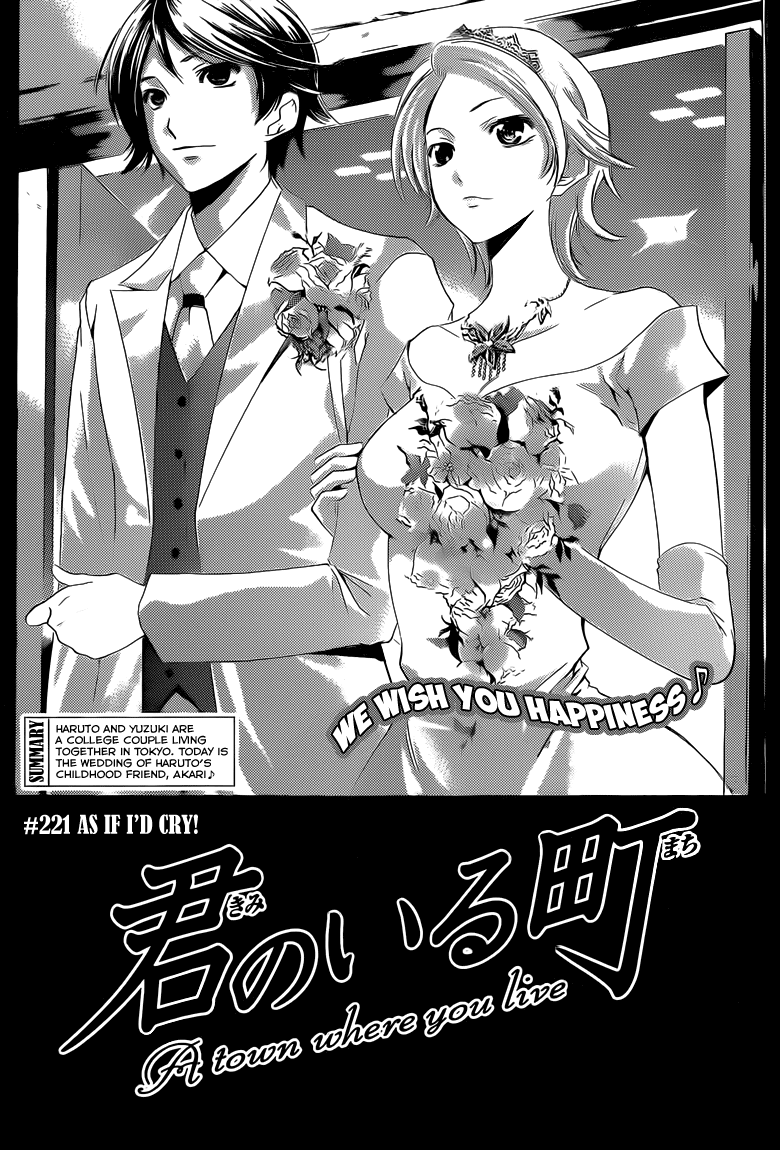Kimi no Iru Machi Chapter 221 page 3 - Chapter 221