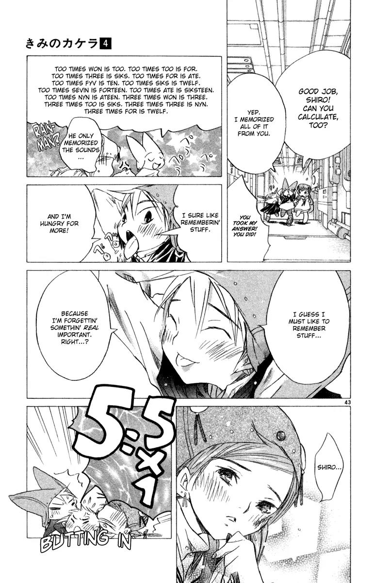 Kimi no Kakera Chapter 8 page 42 - Chapter 8