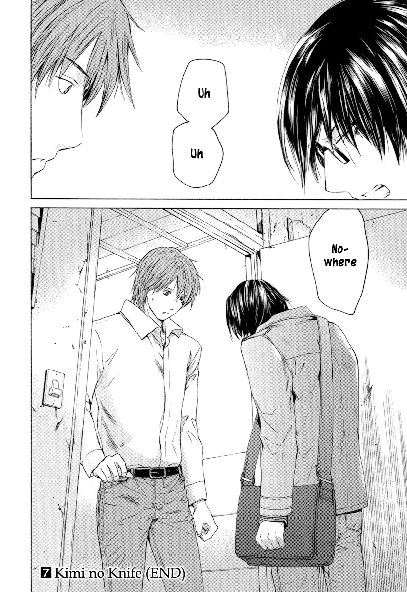 Kimi no Knife Chapter 55 page 25 - Chapter 55: Day and Night (V)