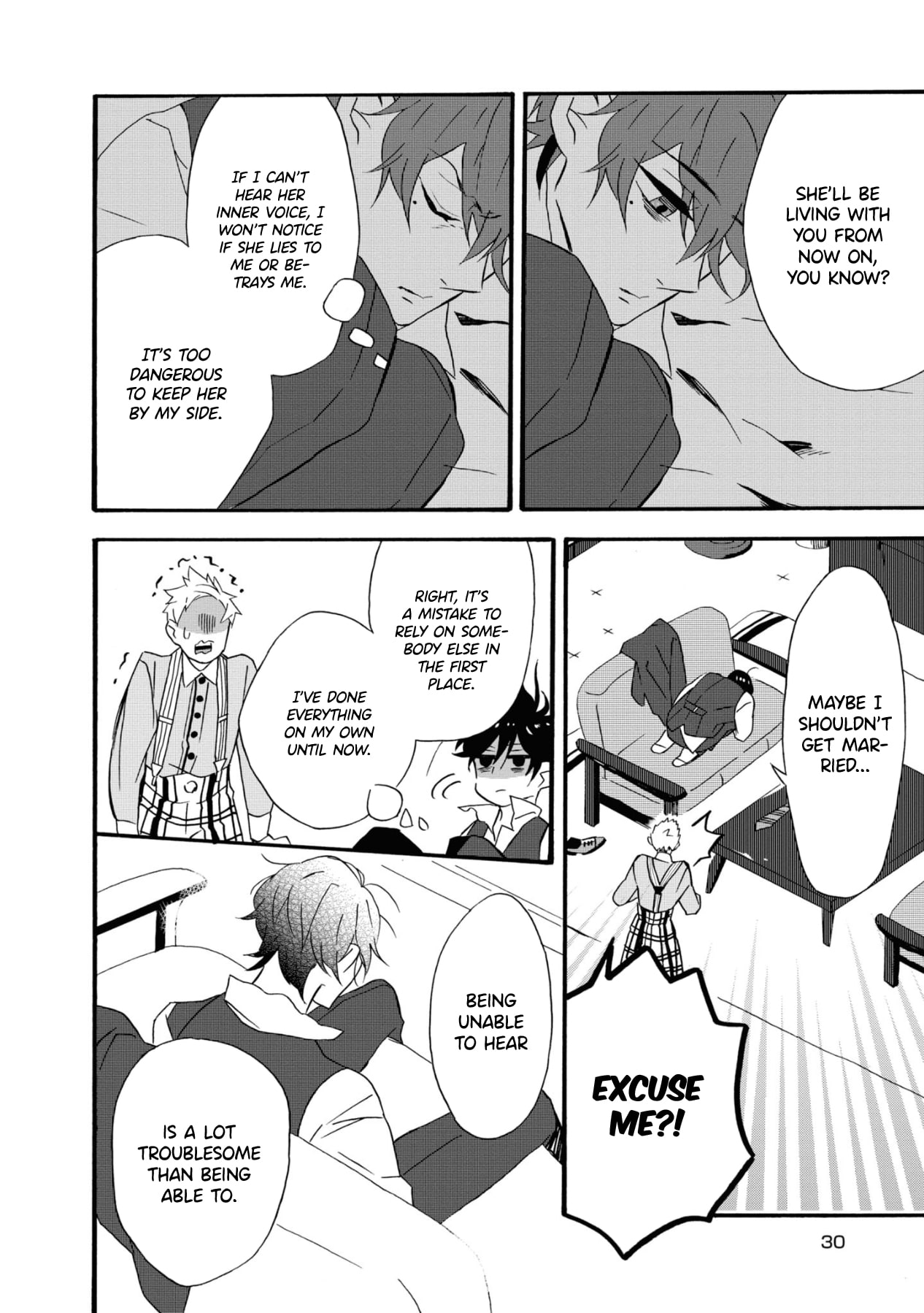 Kimi no Koe Chapter 1 page 30 - Chapter 1: This is Probably Called Fate