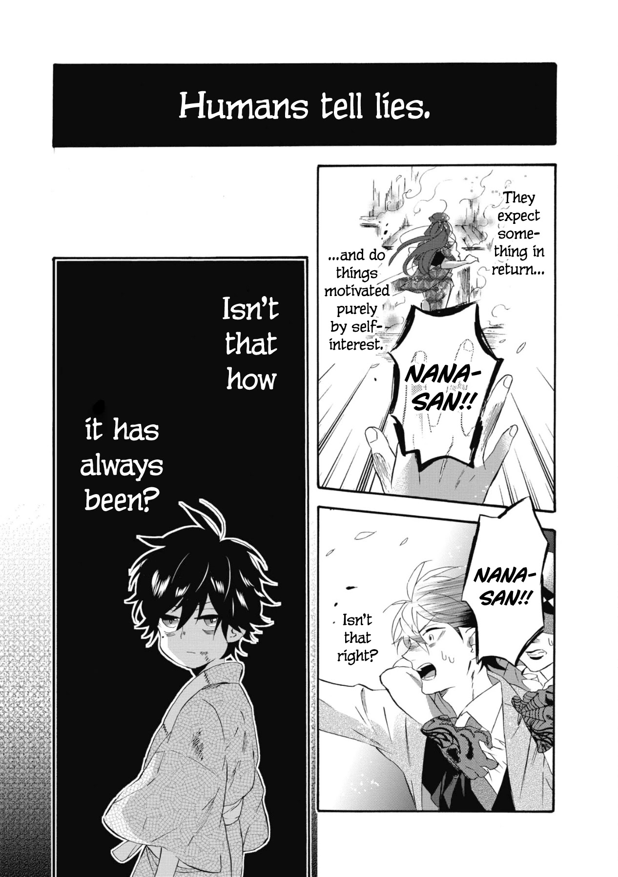Kimi no Koe Chapter 13 page 1 - Chapter 13: Goodbye, Child of God