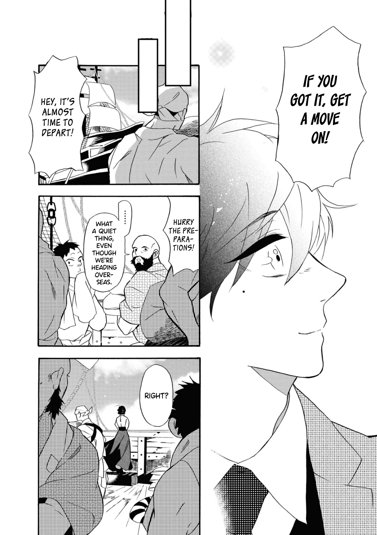 Kimi no Koe Chapter 15 page 28 - Chapter 15: An Offered Love Letter, A Day of Parting
