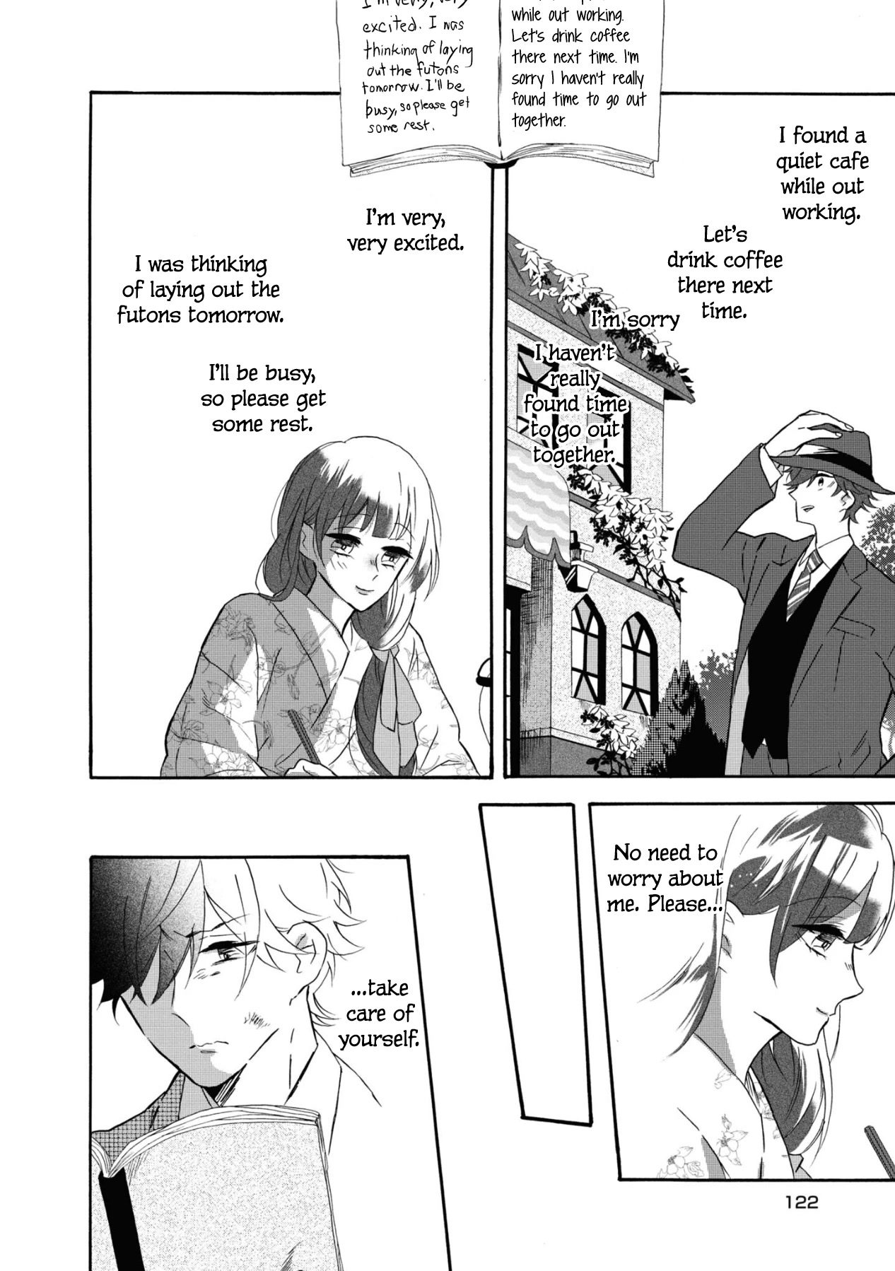 Kimi no Koe Chapter 15 page 6 - Chapter 15: An Offered Love Letter, A Day of Parting