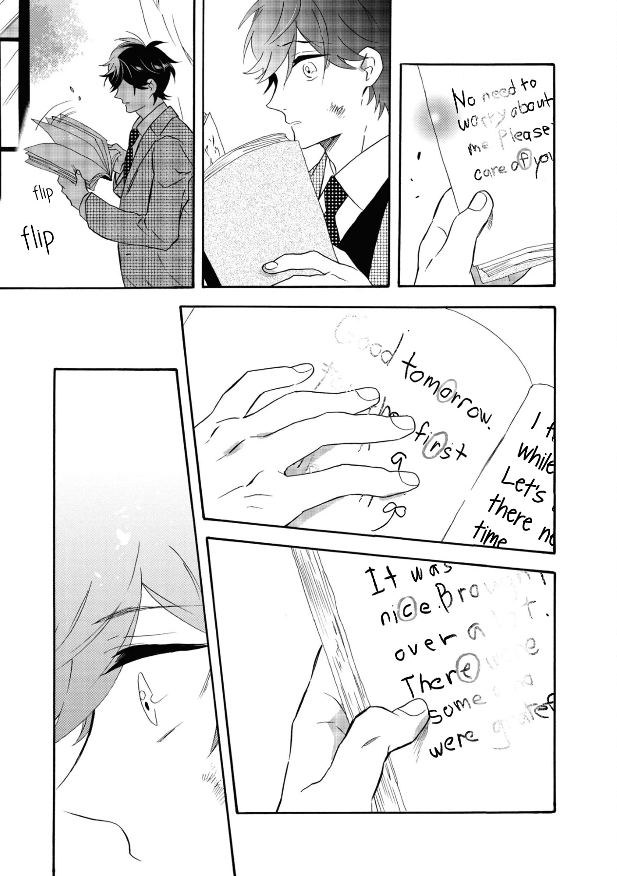 Kimi no Koe Chapter 15 page 7 - Chapter 15: An Offered Love Letter, A Day of Parting