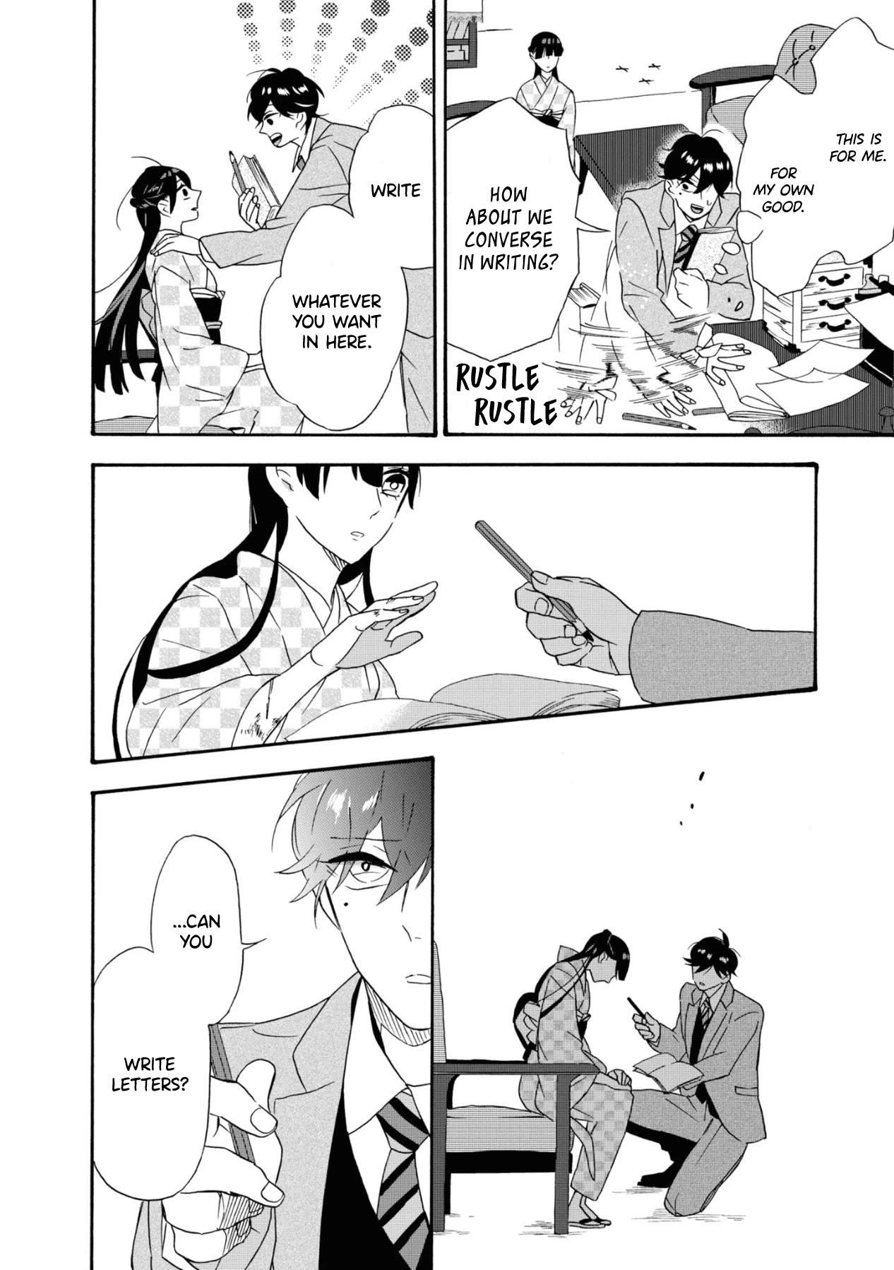 Kimi no Koe Chapter 2 page 8 - Chapter 2: Affection Comes Late