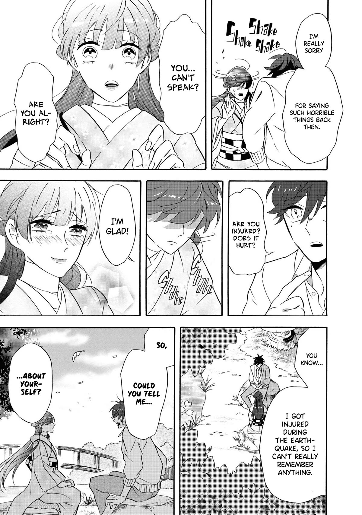 Kimi no Koe Chapter 23 page 19 - Chapter 23: Farewell, My Dearest