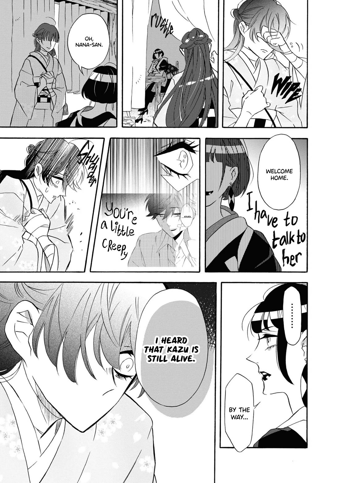 Kimi no Koe Chapter 24 page 11 - Chapter 24: Please Be Well