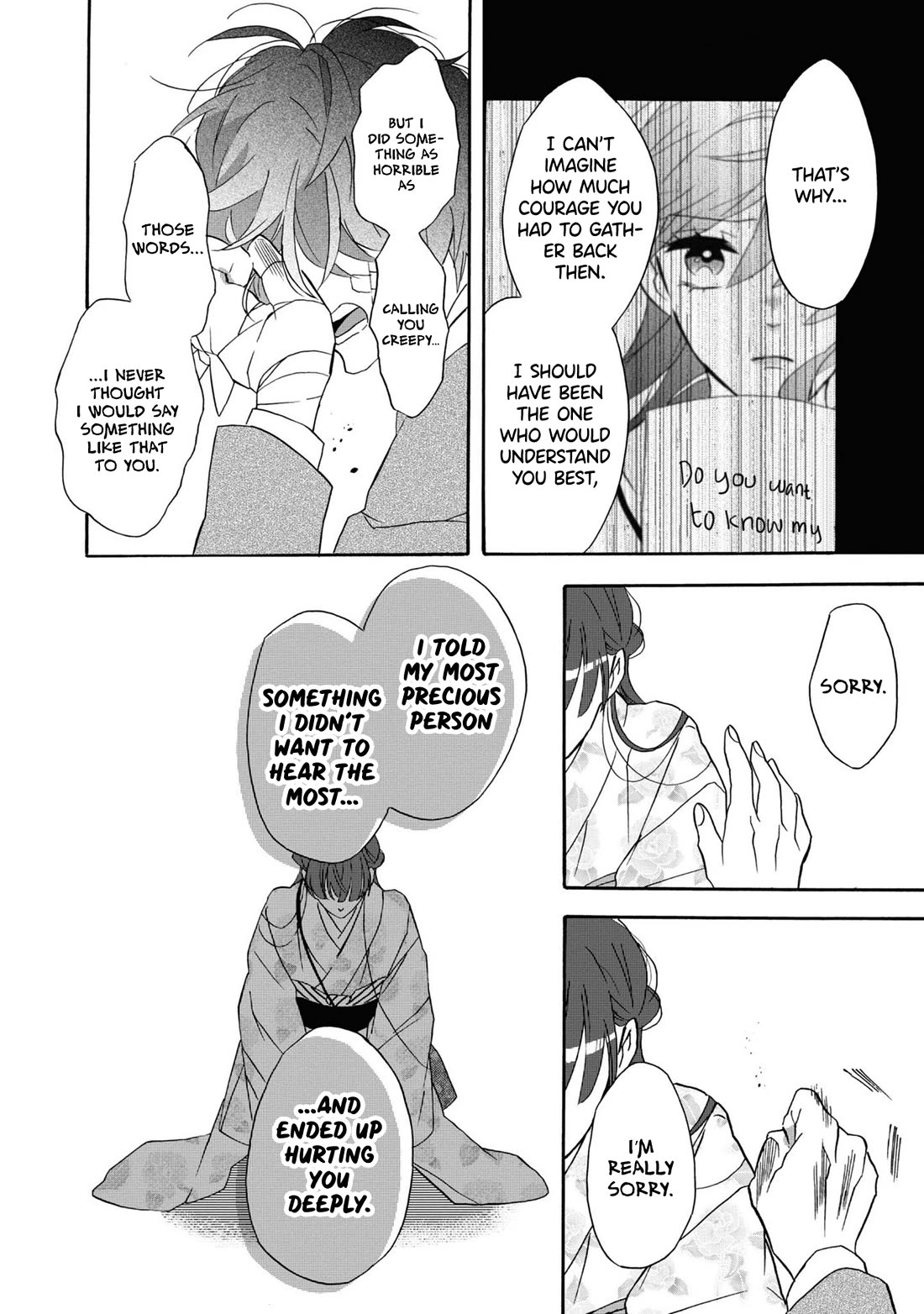 Kimi no Koe Chapter 27 page 12 - Chapter 27: I'm Home, My Love