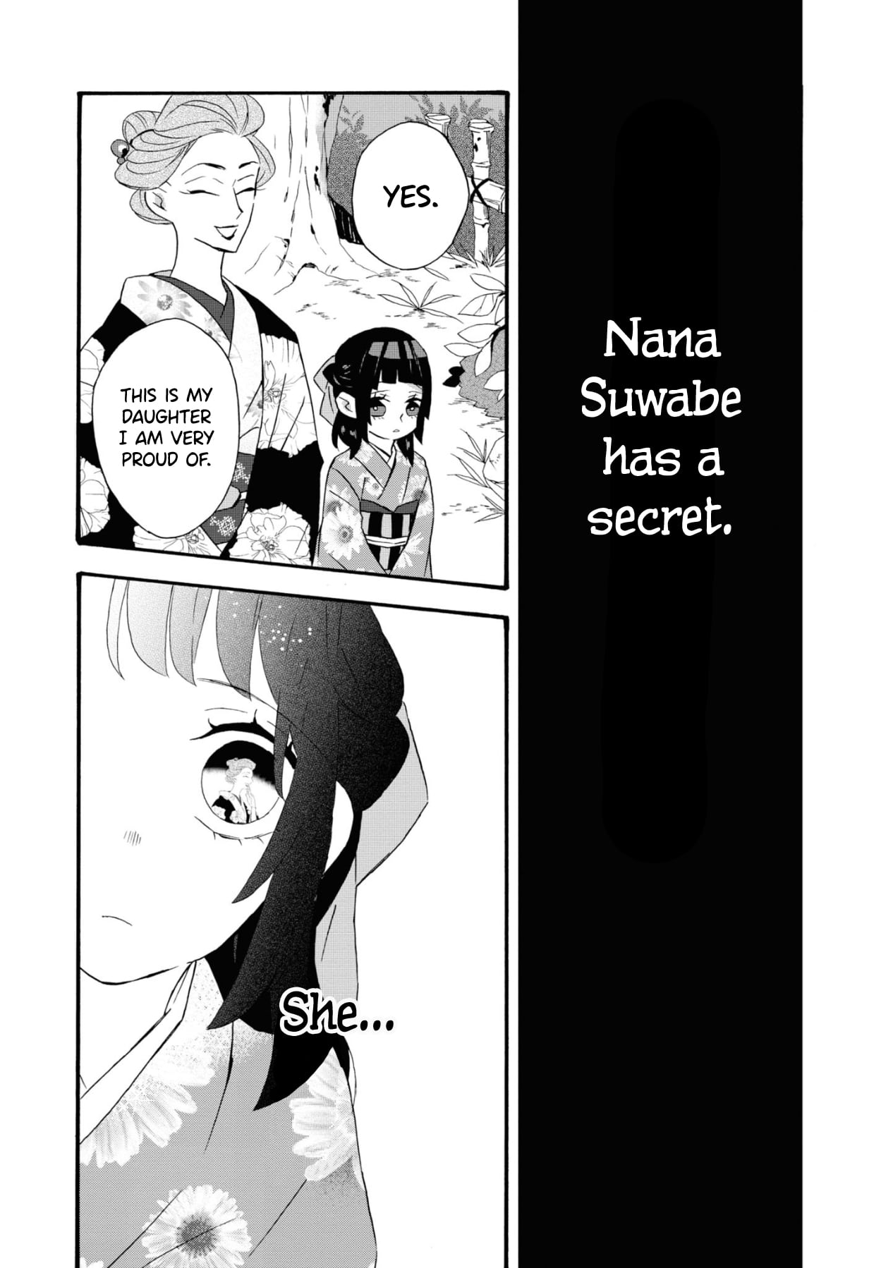Kimi no Koe Chapter 3 page 1 - Chapter 3: The Woman Who Sees and the Man Who Hears