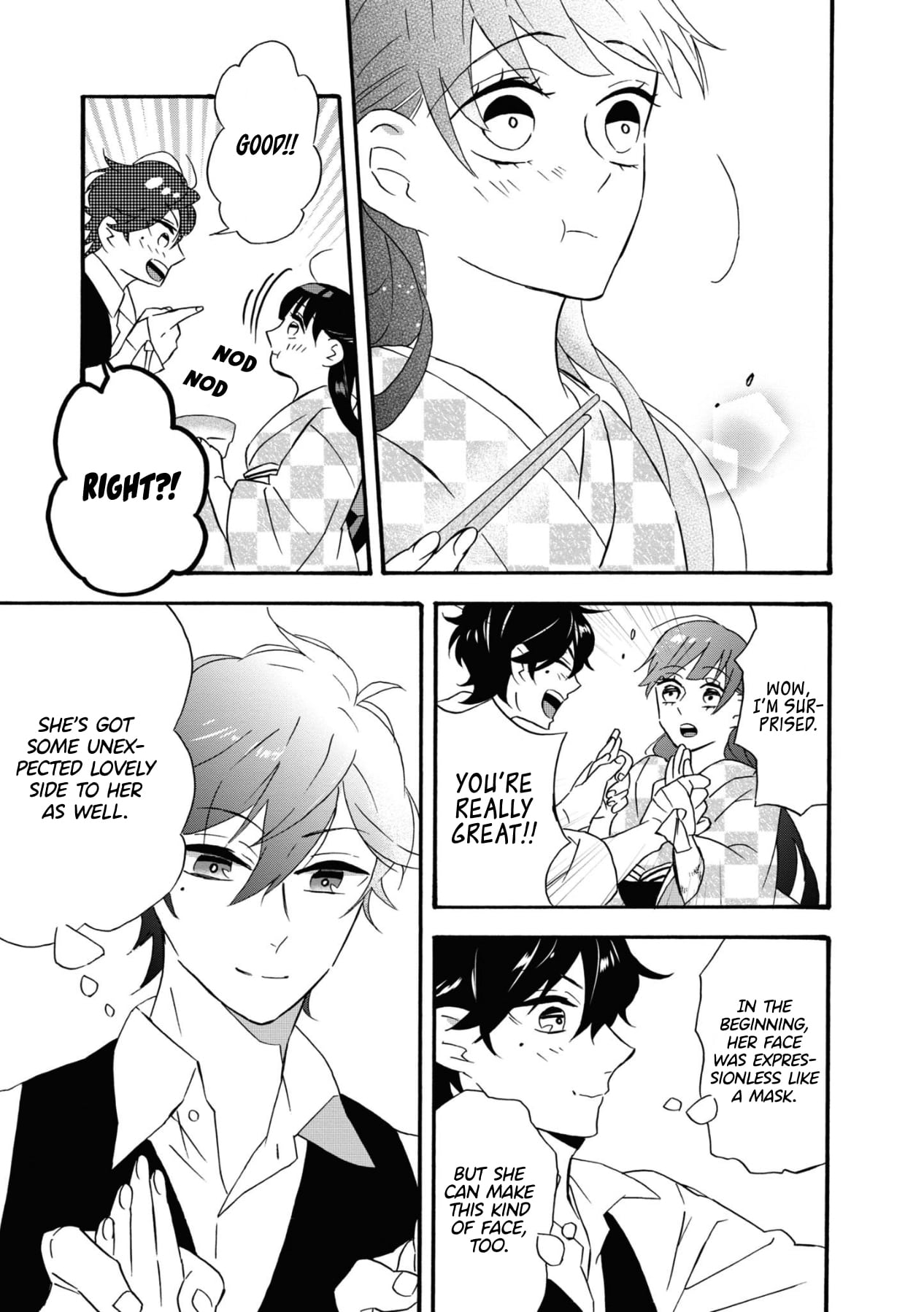 Kimi no Koe Chapter 3 page 27 - Chapter 3: The Woman Who Sees and the Man Who Hears