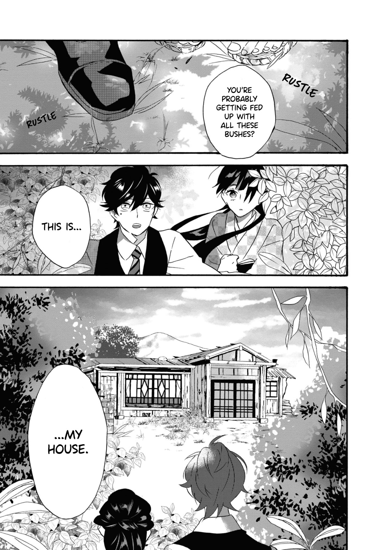 Kimi no Koe Chapter 3 page 5 - Chapter 3: The Woman Who Sees and the Man Who Hears