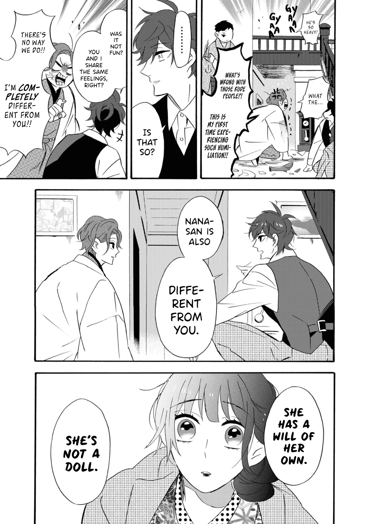 Kimi no Koe Chapter 7 page 11 - Chapter 7: Inside the Heart of the Cowards