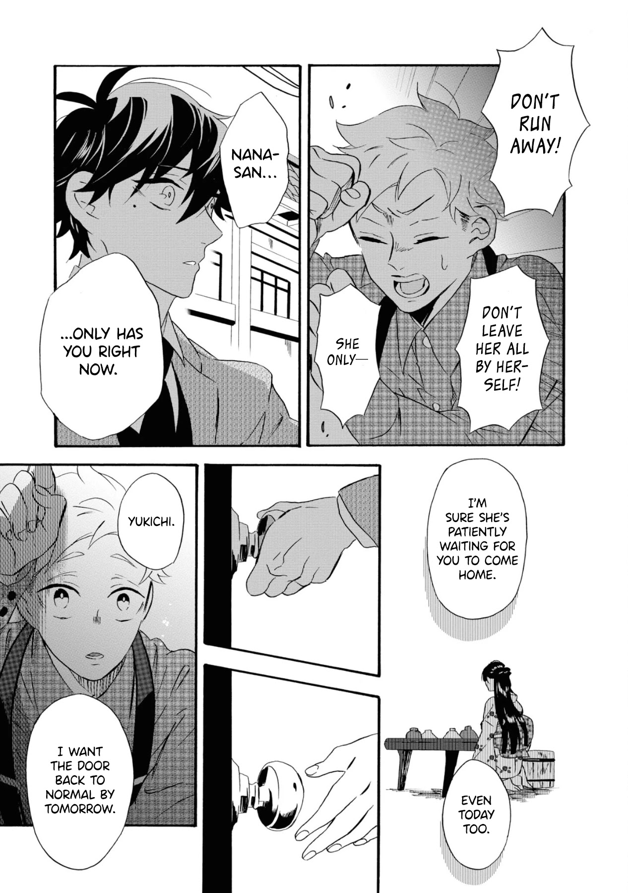 Kimi no Koe Chapter 8 page 13 - Chapter 8: Ah, If It's For That Person's Sake