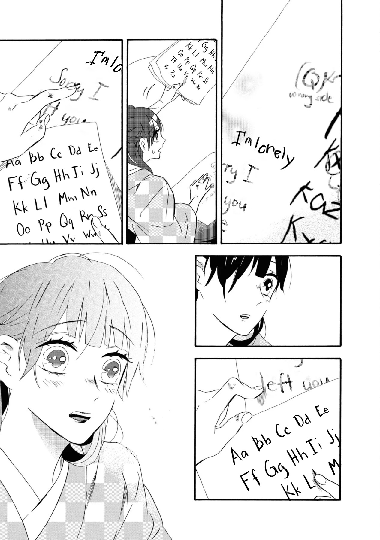 Kimi no Koe Chapter 8 page 19 - Chapter 8: Ah, If It's For That Person's Sake