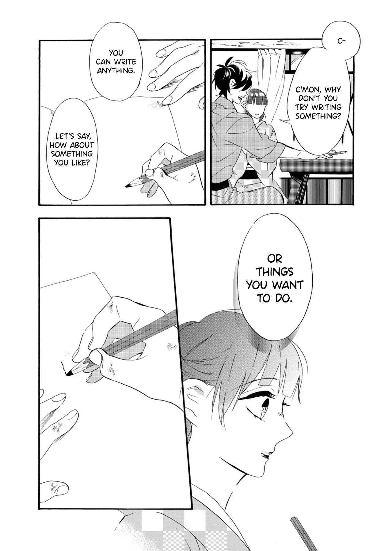 Kimi no Koe Chapter 8 page 24 - Chapter 8: Ah, If It's For That Person's Sake