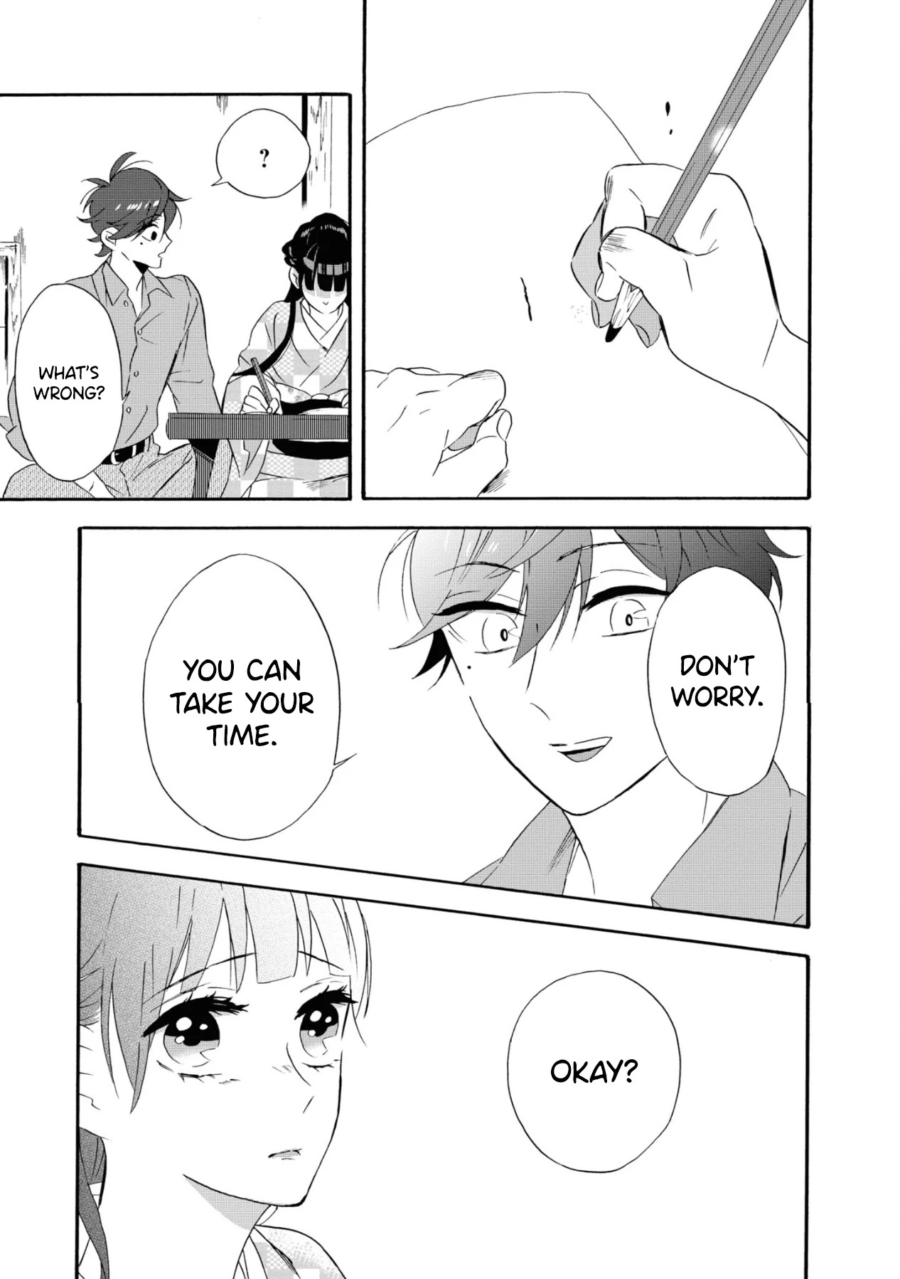 Kimi no Koe Chapter 8 page 25 - Chapter 8: Ah, If It's For That Person's Sake
